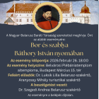 Bor és Szablya - Báthory István nyomában